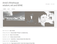 Tablet Screenshot of amieswinehouse.com